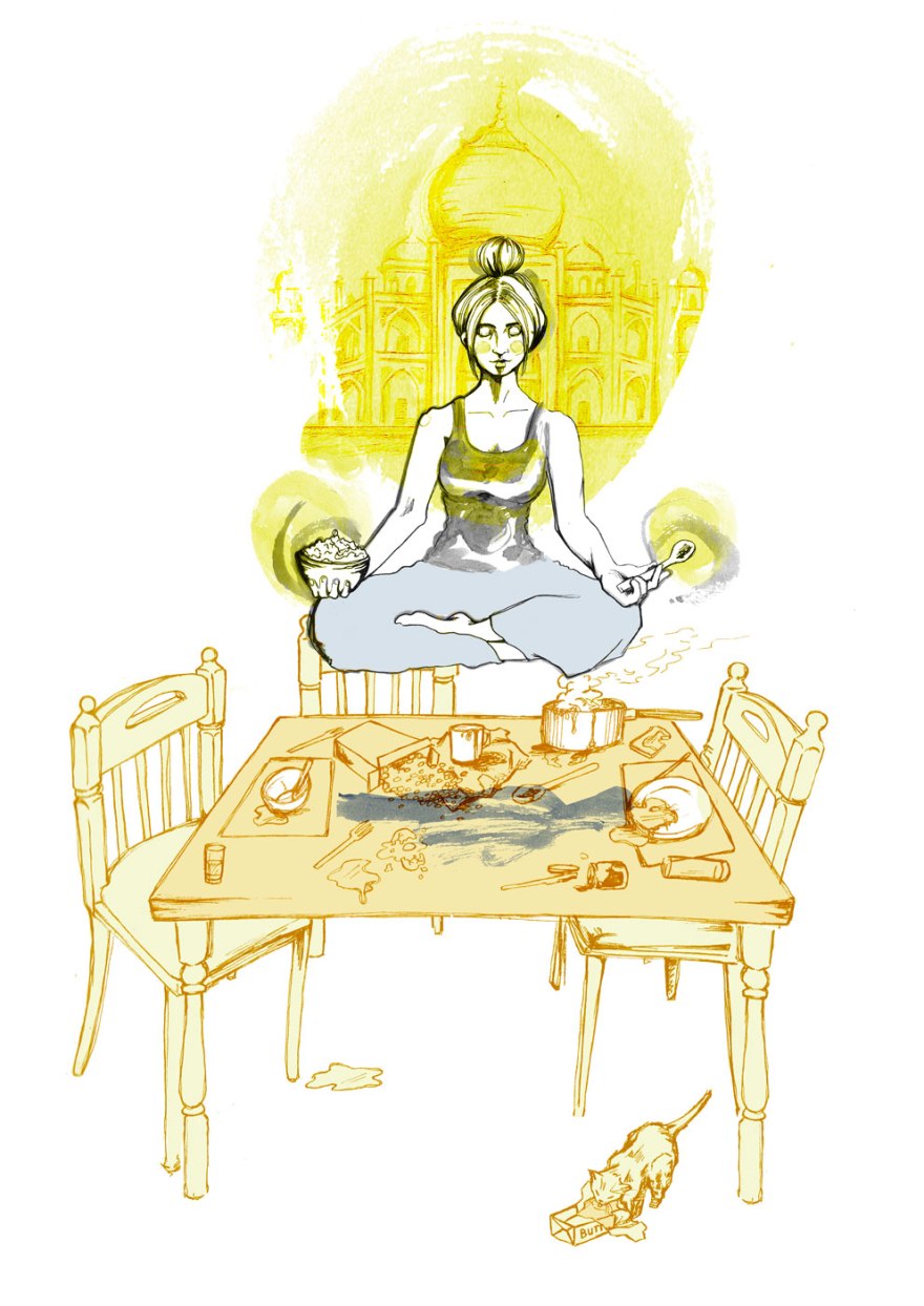 Oats editorial illustration